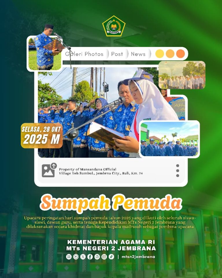 UPACARA PERINGATAN HARI SUMPAH PEMUDA