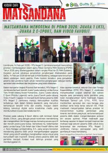 KABAR DARI MATSANDANA EDISI# 55