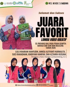 JUARA FAVORIT LOMBA VIDEO KREATIF