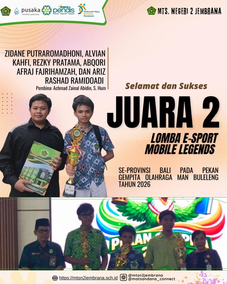 JUARA 2 LOMBA E-SPORT MOBILE LEGENDS