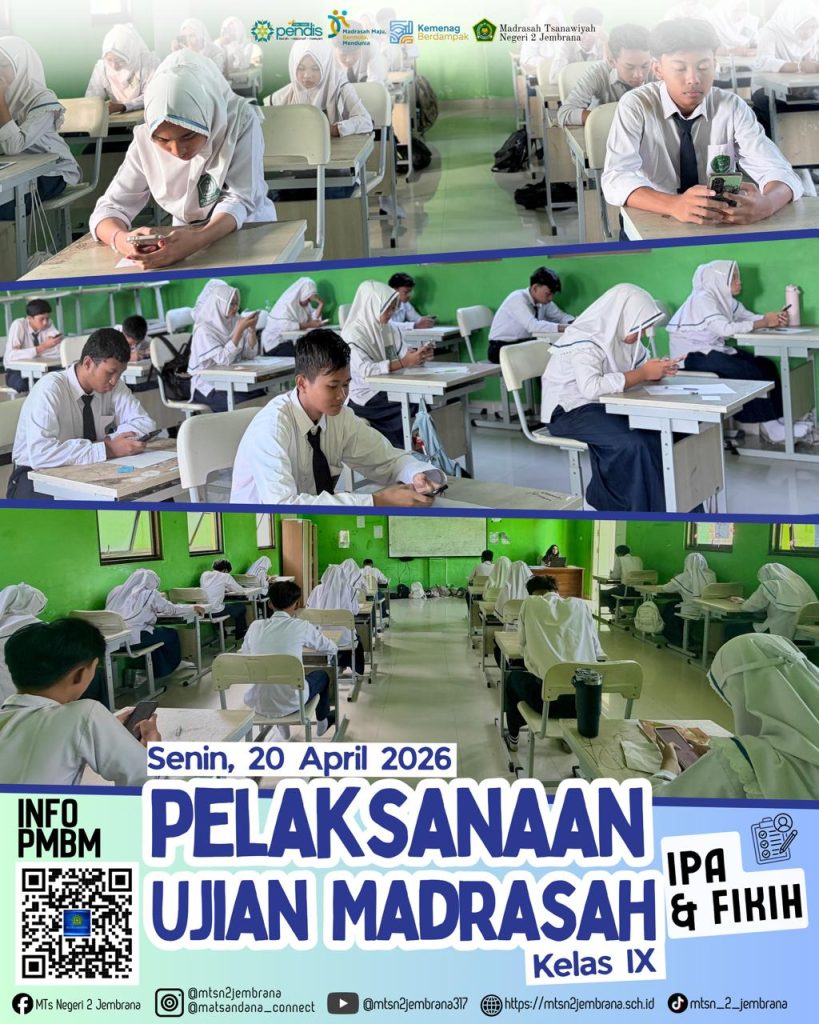 PELAKSANAAN UJIAN MADRASAH