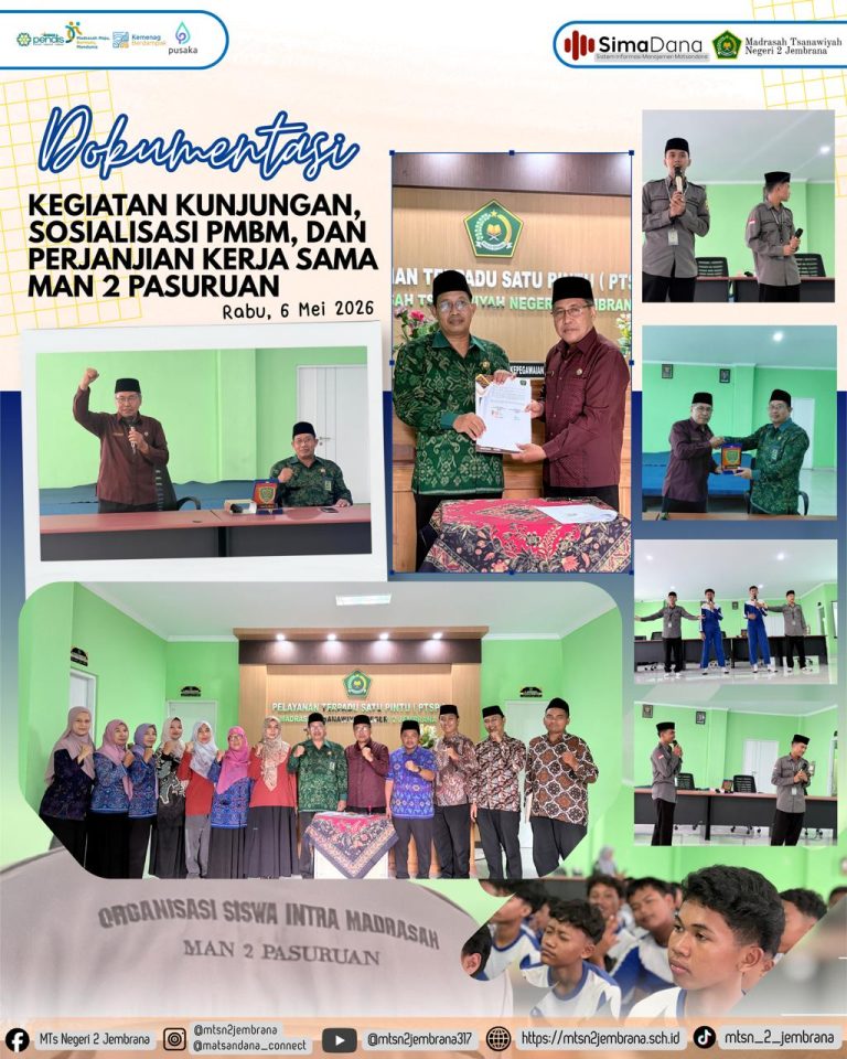 KEGIATAN KUJUNGAN MAN 2 PASURUAN