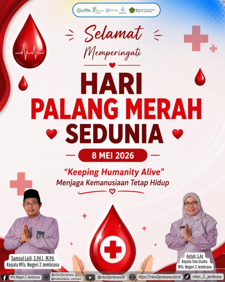 SELAMAT MEMPERINGATI HARI PALANG MERAH SEDUNIA
